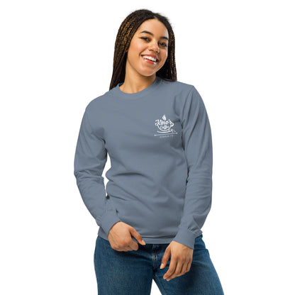 Comfort Colors Long Sleeve (Chest Logo + Joshua 1:9 Back)