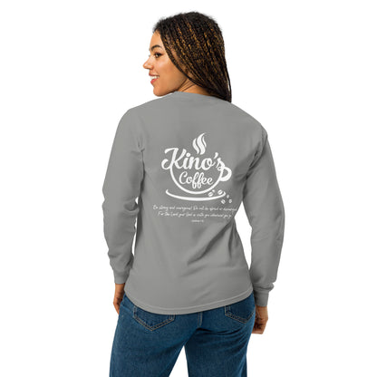 Comfort Colors Long Sleeve (Chest Logo + Joshua 1:9 Back)