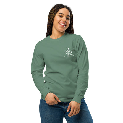 Comfort Colors Long Sleeve (Chest Logo + Joshua 1:9 Back)