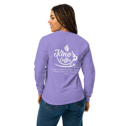 Comfort Colors Long Sleeve (Chest Logo + Joshua 1:9 Back)
