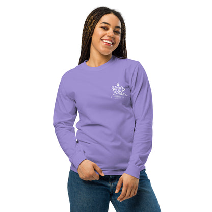 Comfort Colors Long Sleeve (Chest Logo + Joshua 1:9 Back)